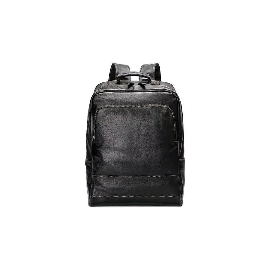 RetroLuxe Chic Leather Backpack