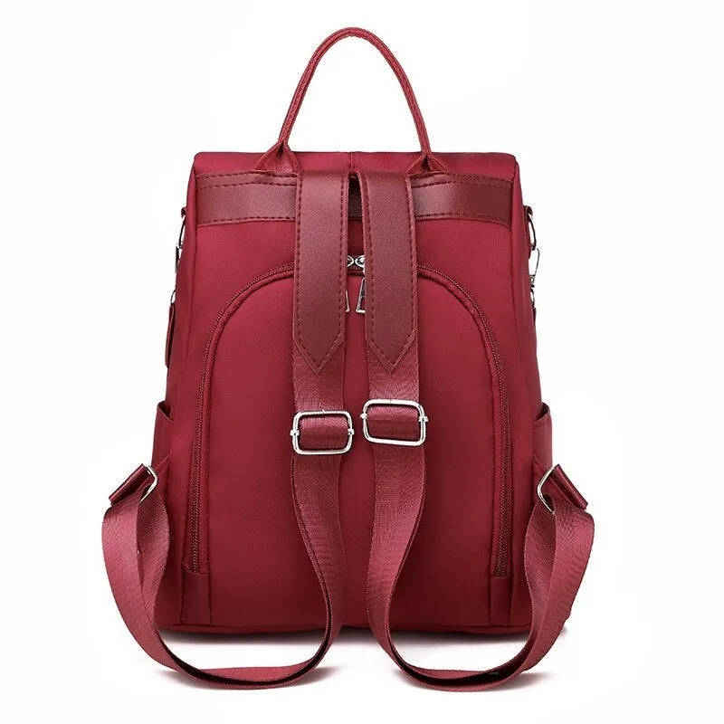 Simple Waterproof Women Backpacks