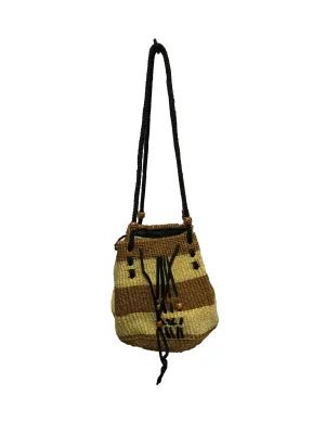 Sisal Tribal Ethnic Kiondo Tote Shoulder Bag Purse Cowrie Beads