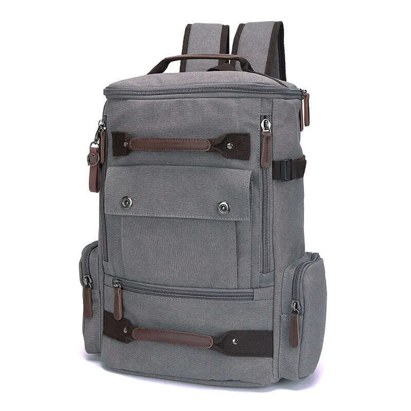 Stylish and Functional Canvas 15.6 Inch Laptop Backpack