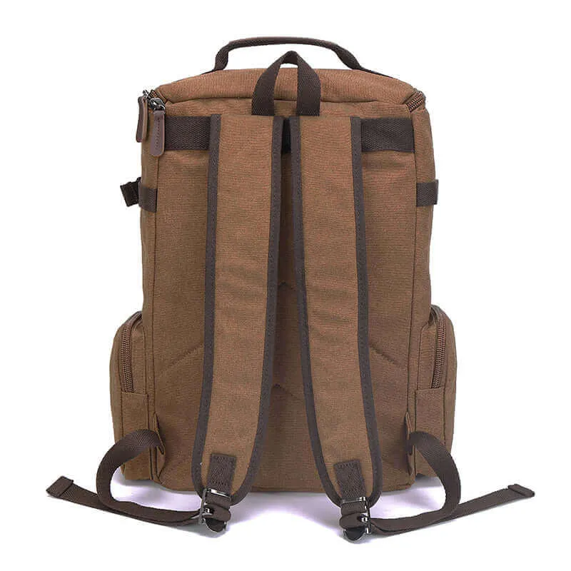 Stylish and Functional Canvas 15.6 Inch Laptop Backpack