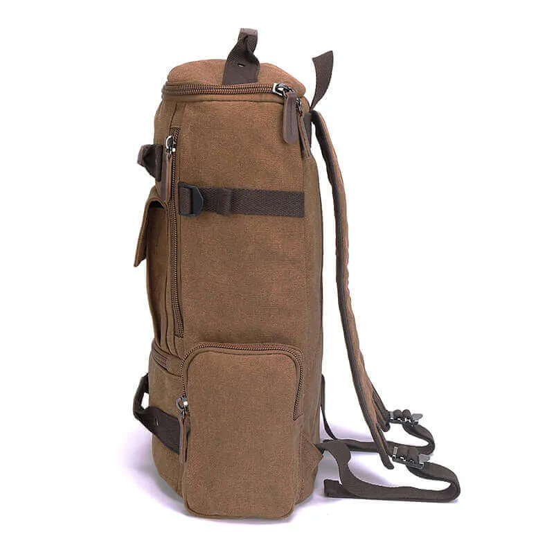 Stylish and Functional Canvas 15.6 Inch Laptop Backpack