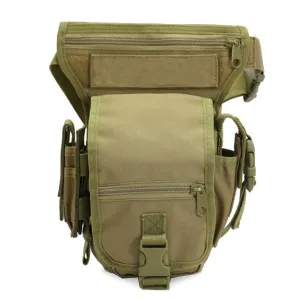 Swat Waist Pack Outdoor Sport Ride Leg Bag Waterproof Drop Pouch Bag(Khaki)