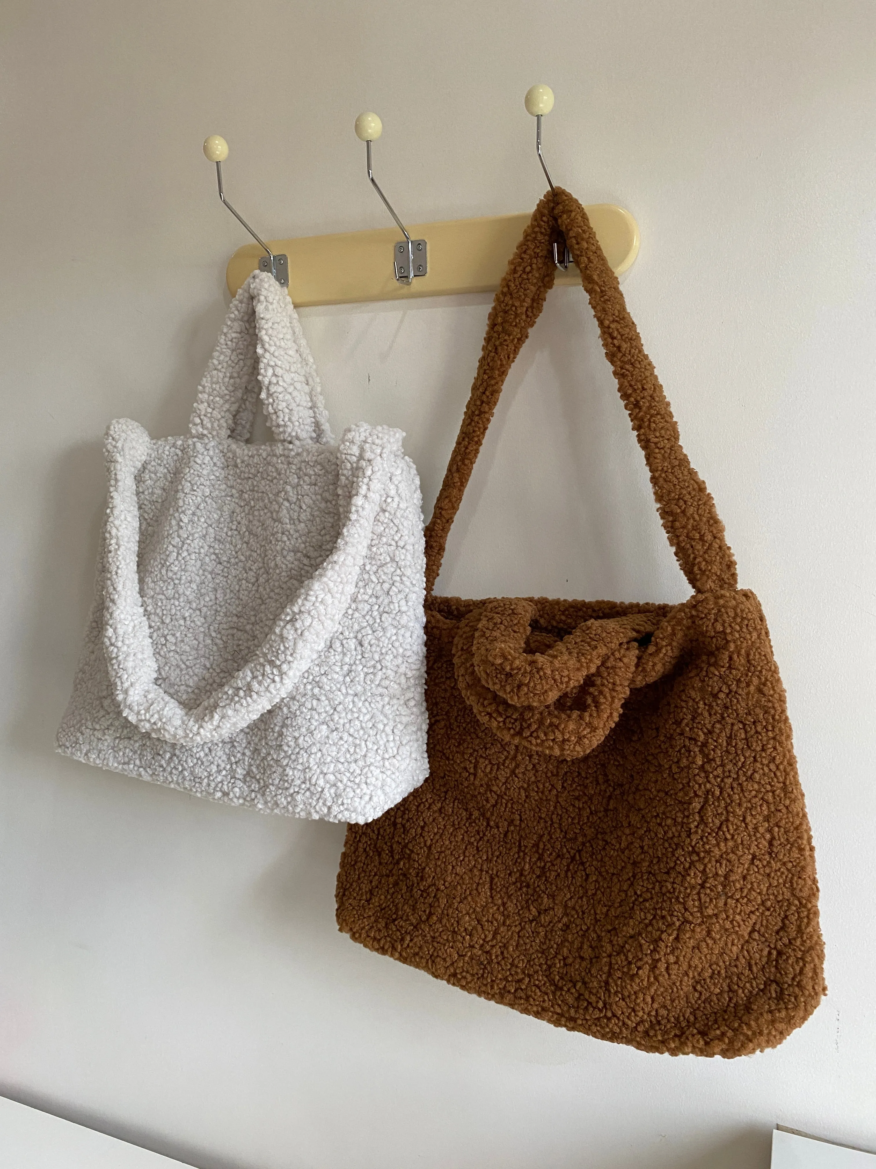 Teddy Tote Bag - Cocoa