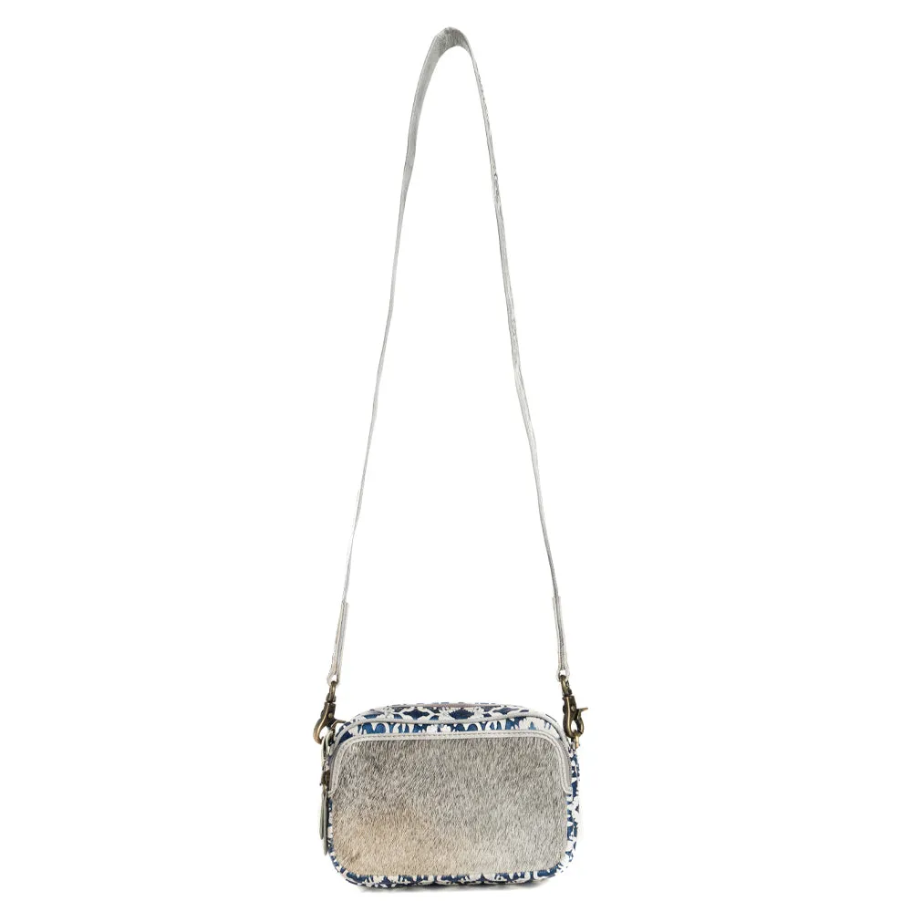 Tilla's Mine Trail Shoulder Bag in Blue & Gray