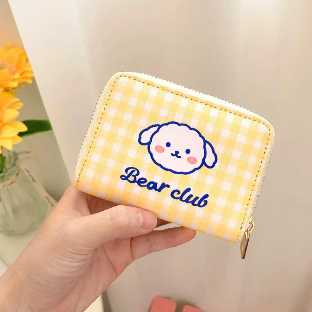 Toleet Cute Club Check Coin Purse