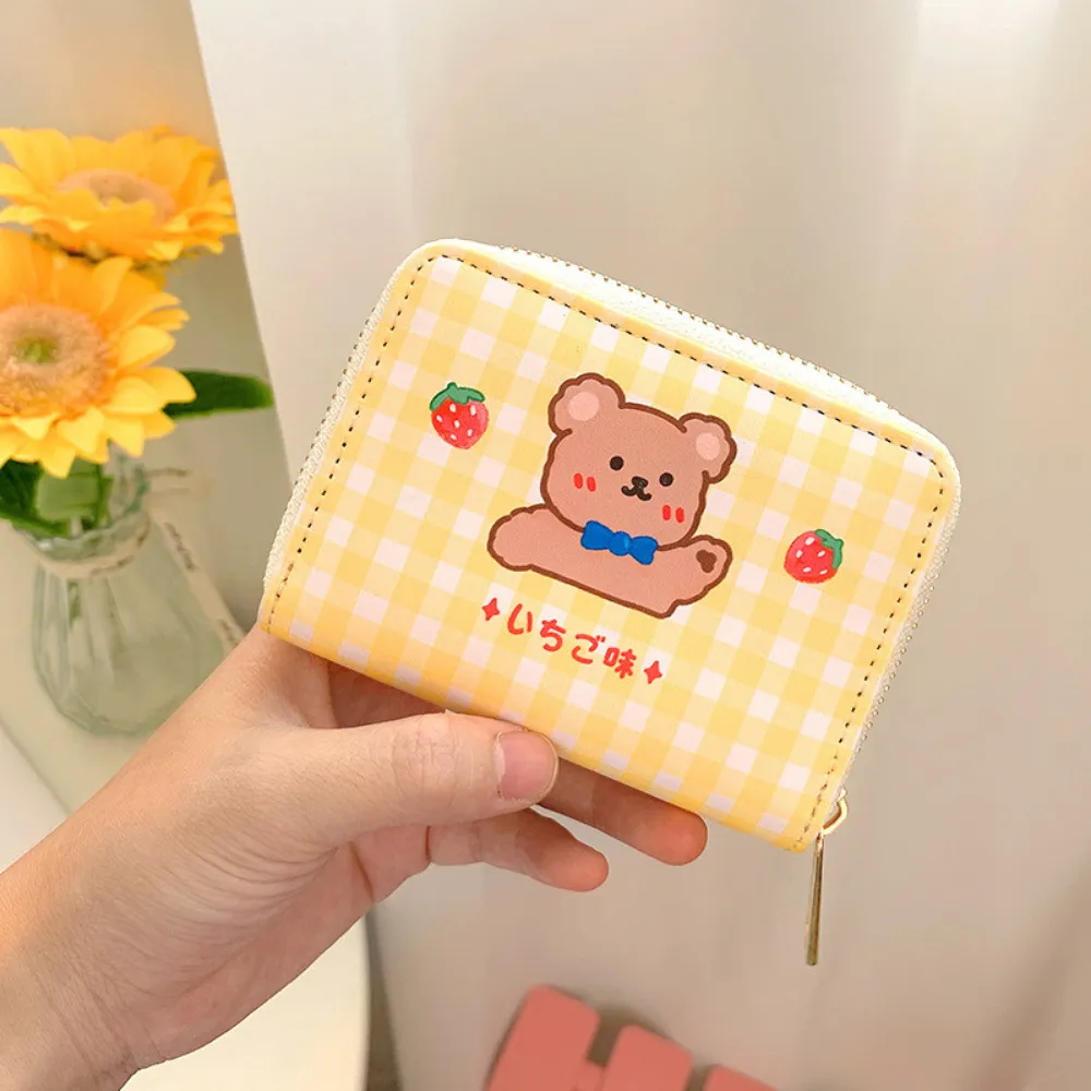 Toleet Cute Club Check Coin Purse