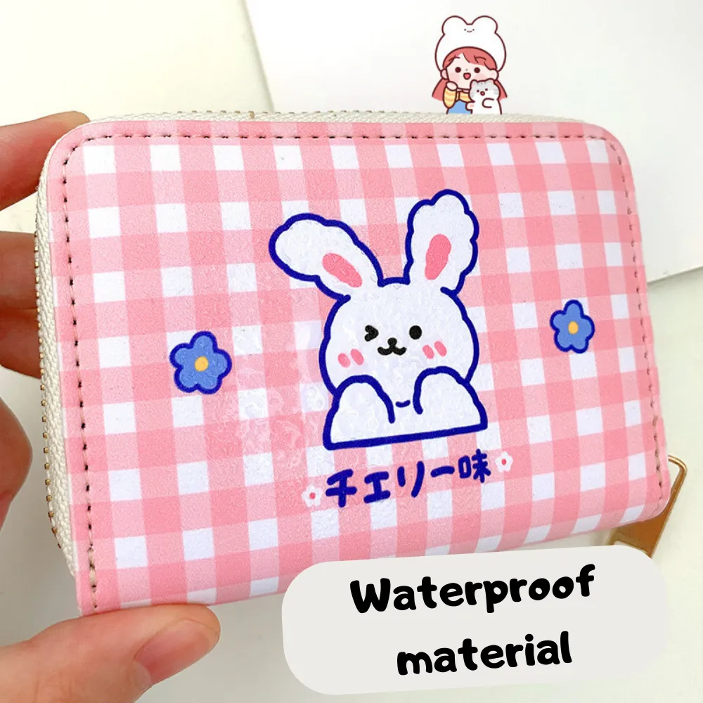 Toleet Cute Club Check Coin Purse