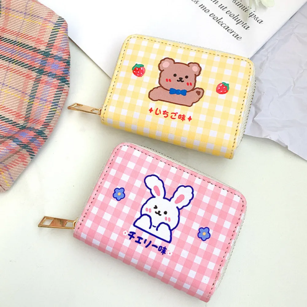 Toleet Cute Club Check Coin Purse