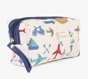 Travel Print Cosmetic Bag - #5382