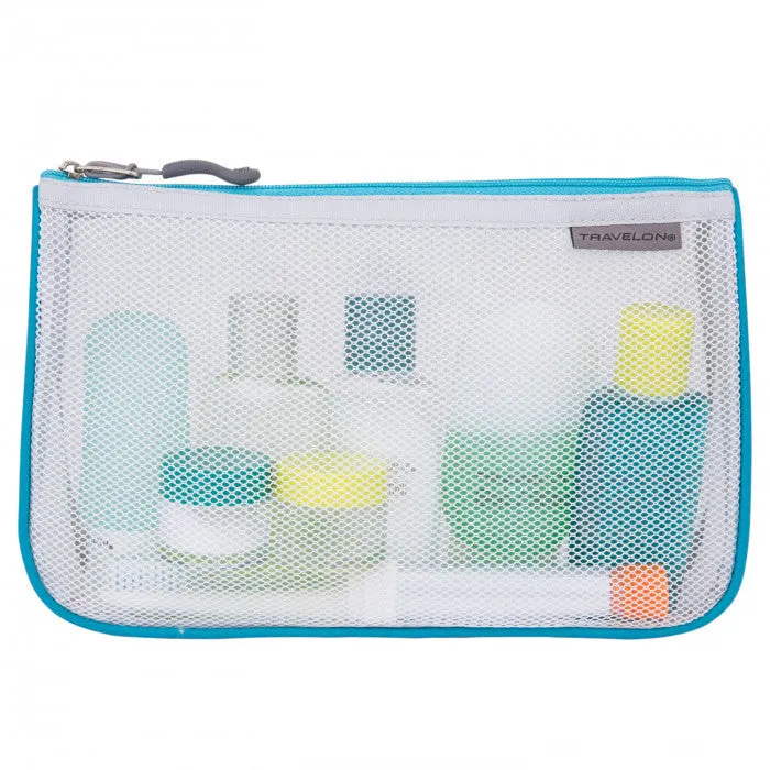 Travelon Assorted Piped Pouches Set of 3