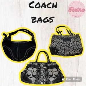 Unique coach bags