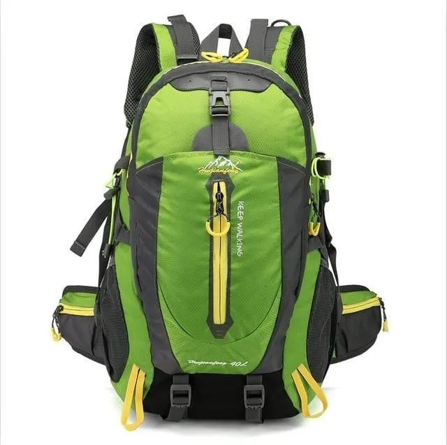 Waterproof Climbing Backpack Rucksack 40L Outdoor Sports Bag Travel Hiking Trekking