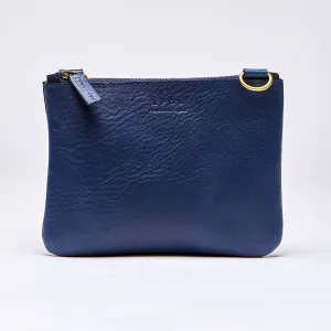 Wilson Bag in Navy Leather   Suede by LPOL