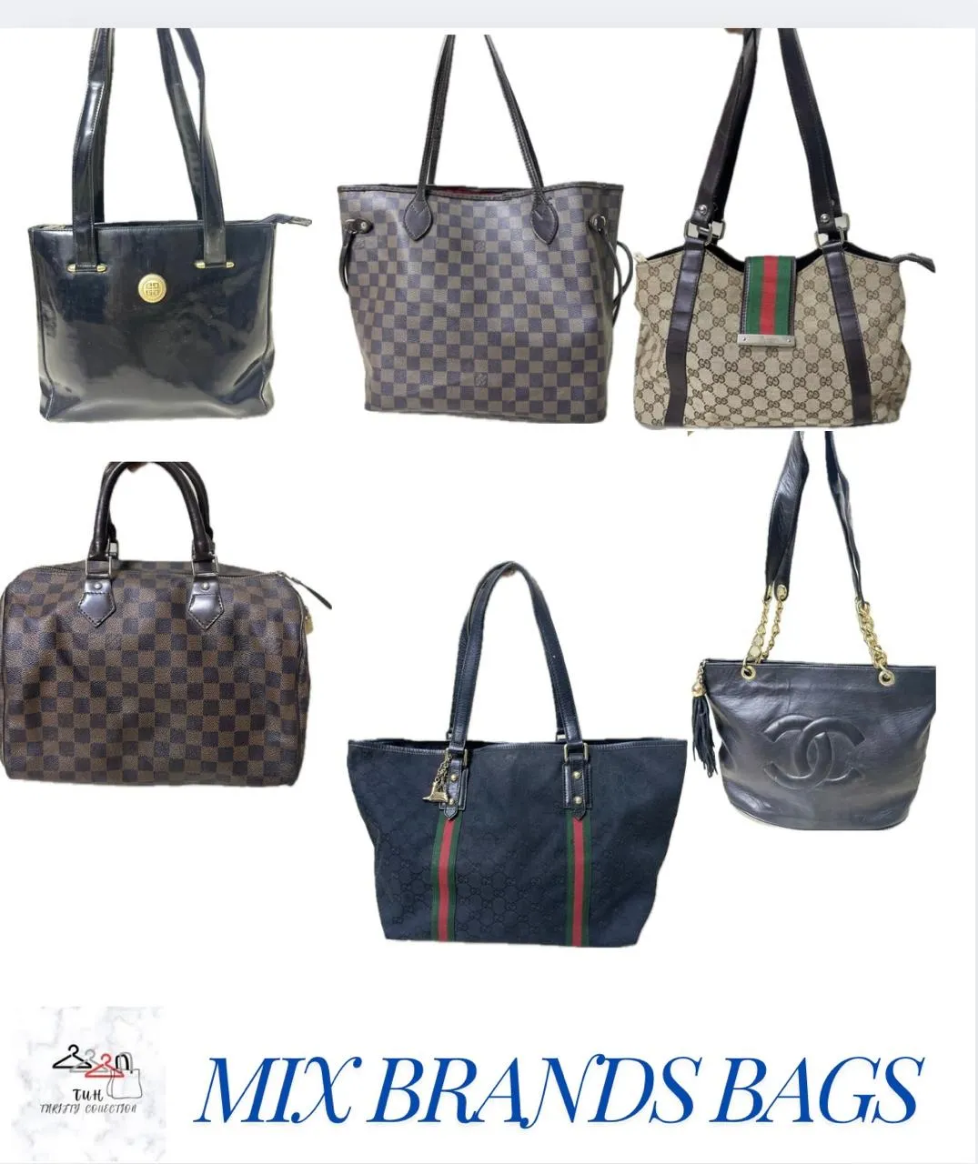 Women bags (Mix brand including Gucci, Louis Vuitton, Chanel, Givenxhy & others)