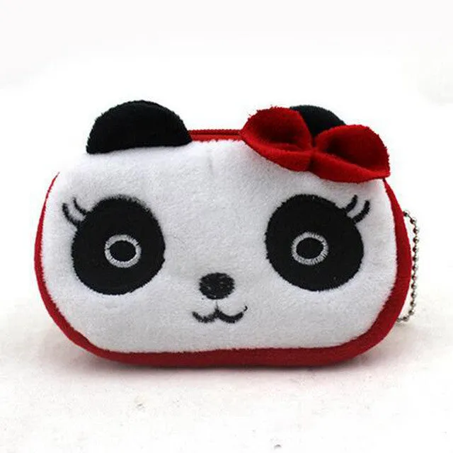 Women Plush Coin Purse Cute Totoro Hello Kitty Wallets Storage Bags Monederos Card Bags Bolsas Carteira Feminina Coin Bag