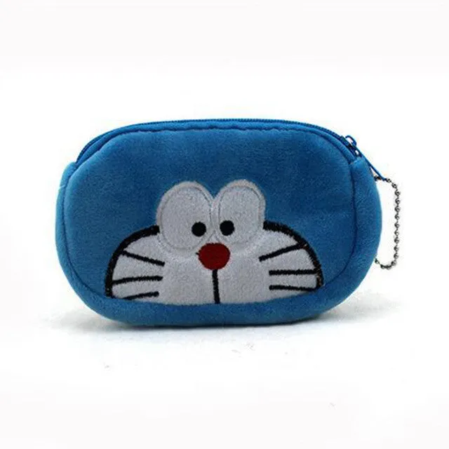 Women Plush Coin Purse Cute Totoro Hello Kitty Wallets Storage Bags Monederos Card Bags Bolsas Carteira Feminina Coin Bag