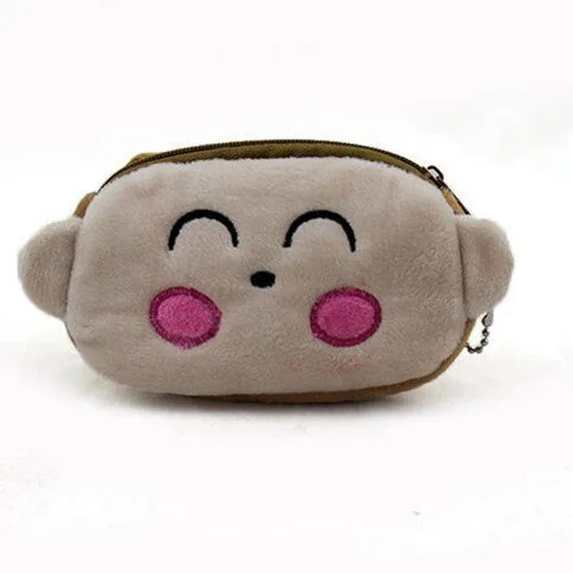 Women Plush Coin Purse Cute Totoro Hello Kitty Wallets Storage Bags Monederos Card Bags Bolsas Carteira Feminina Coin Bag