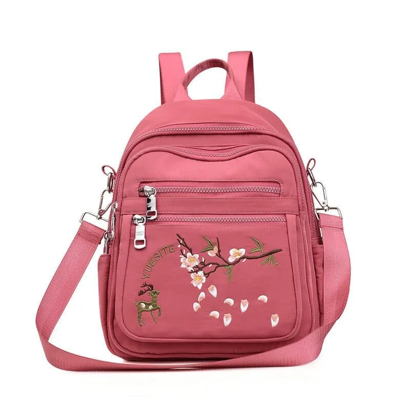 Women's Waterproof Retro Backpacks