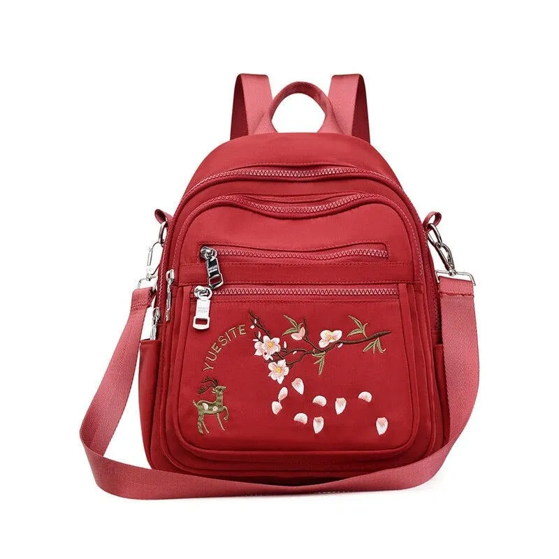 Women's Waterproof Retro Backpacks