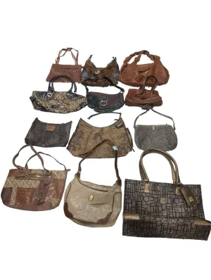 Y2k 2024 - Aesthetic Brown Shaded Cute HandBags - 20 pcs